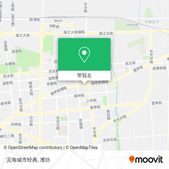滨海城市经典地图