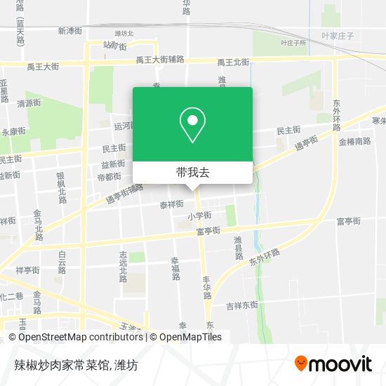 辣椒炒肉家常菜馆地图