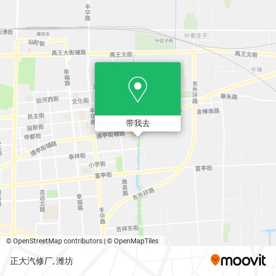 正大汽修厂地图