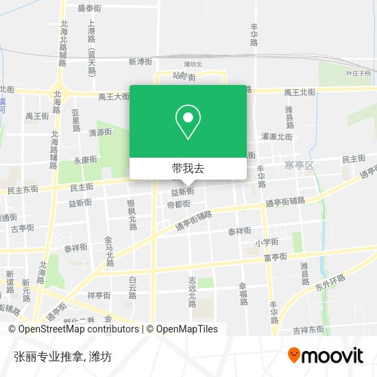 张丽专业推拿地图