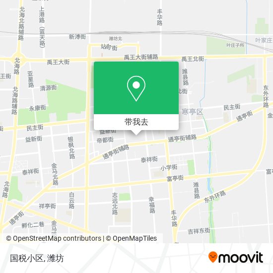 国税小区地图
