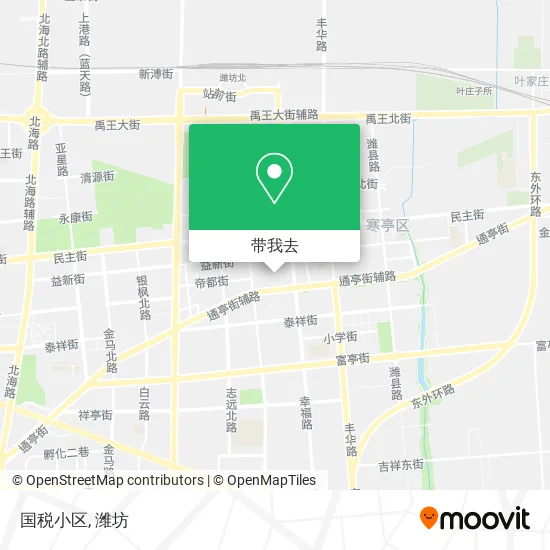国税小区地图