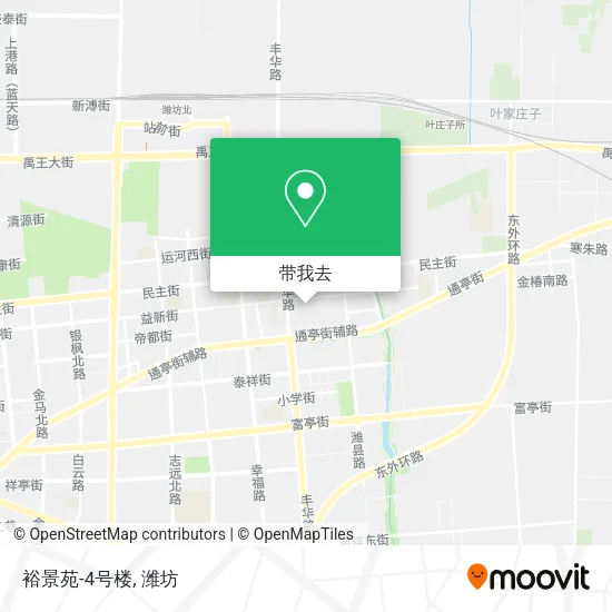 裕景苑-4号楼地图