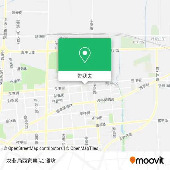 农业局西家属院地图