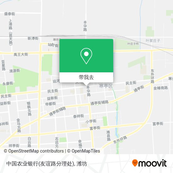 中国农业银行(友谊路分理处)地图