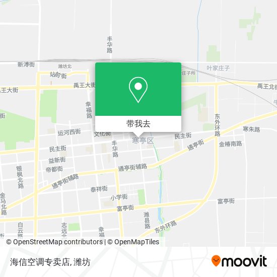 海信空调专卖店地图