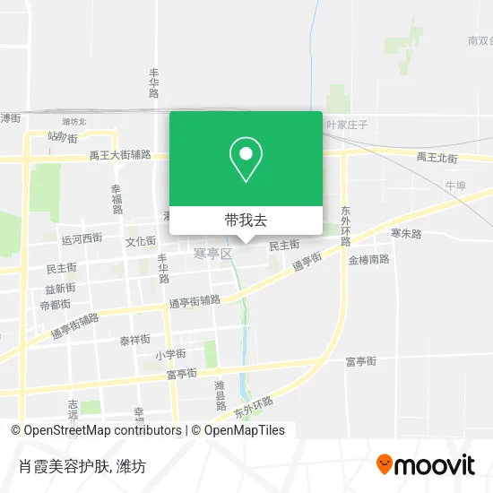 肖霞美容护肤地图
