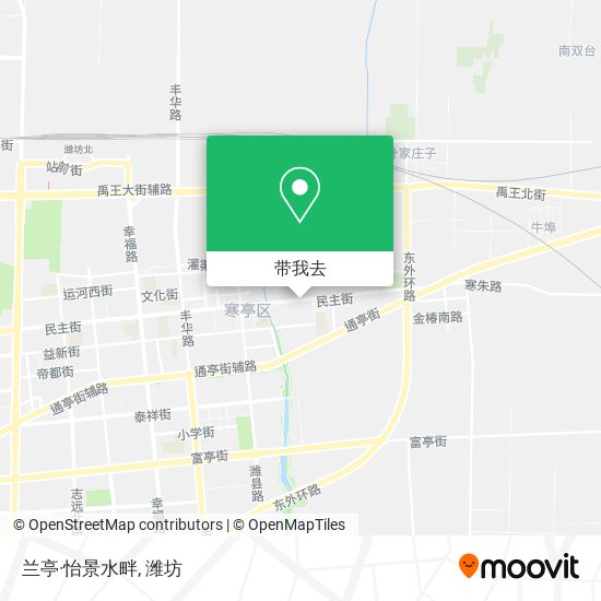 兰亭·怡景水畔地图