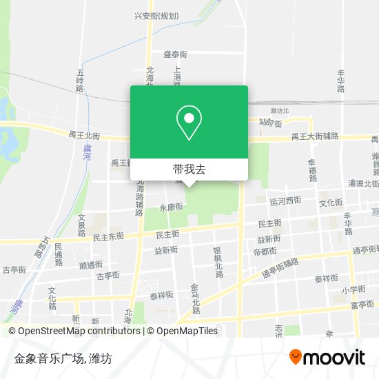 金象音乐广场地图