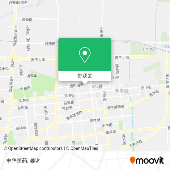 丰华医药地图