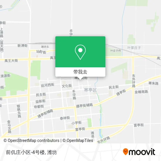前仉庄小区-4号楼地图