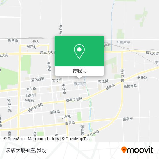 辰硕大厦-B座地图