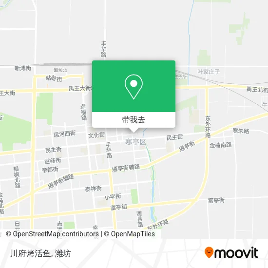 川府烤活鱼地图