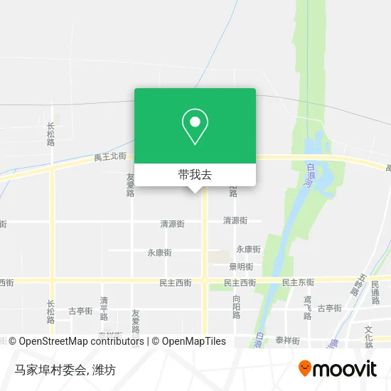 马家埠村委会地图