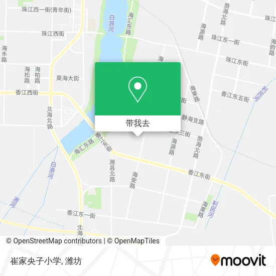 崔家央子小学地图