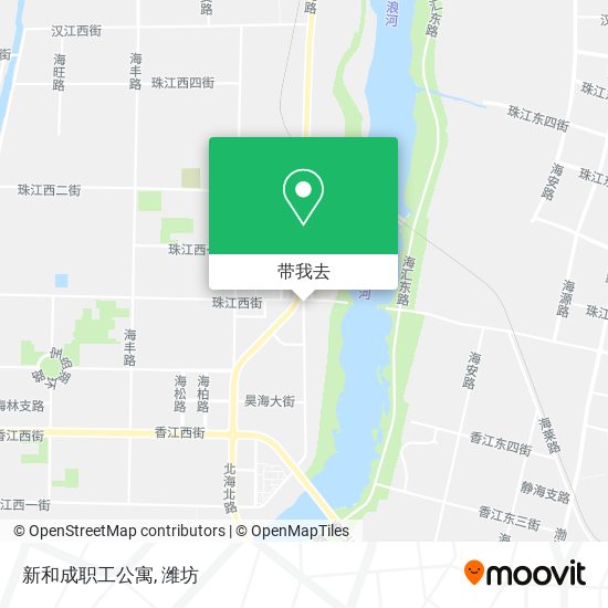 新和成职工公寓地图