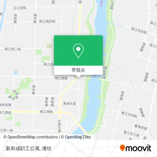新和成职工公寓地图