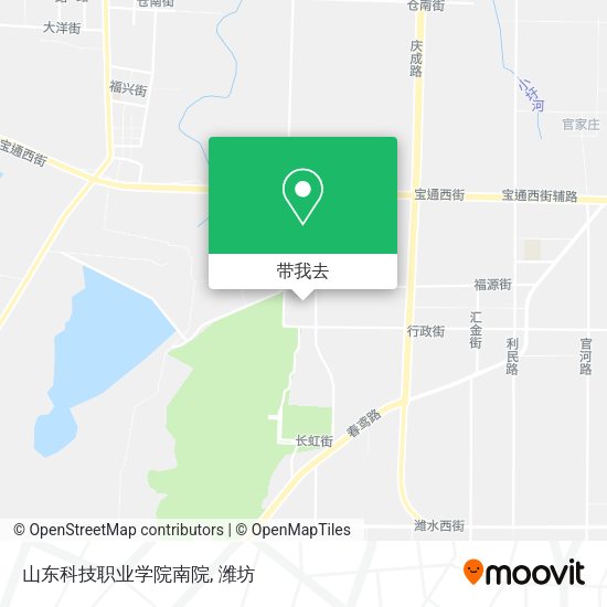 山东科技职业学院南院地图