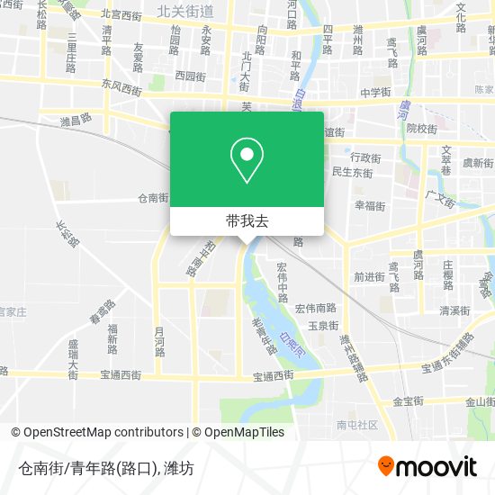 仓南街/青年路(路口)地图