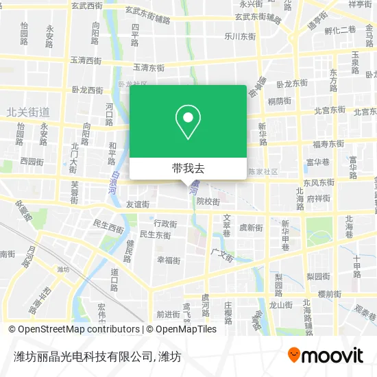 潍坊丽晶光电科技有限公司地图