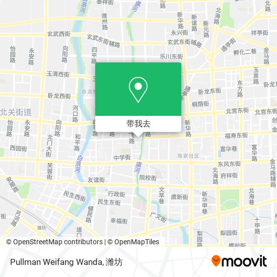 Pullman Weifang Wanda地图