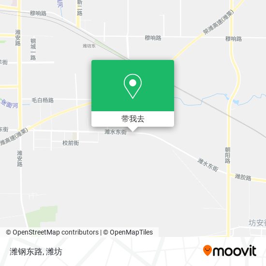 潍钢东路地图