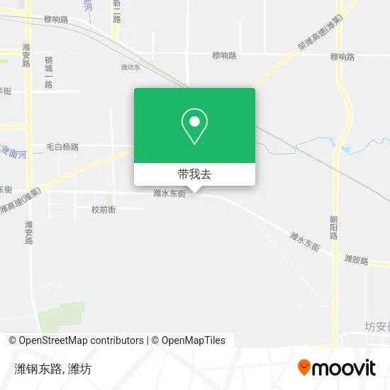 潍钢东路地图
