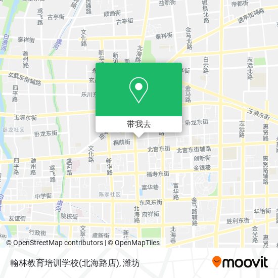 翰林教育培训学校(北海路店)地图