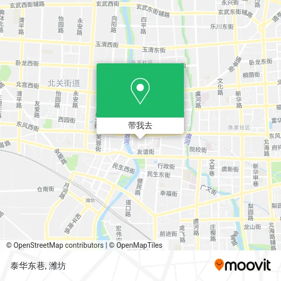 泰华东巷地图