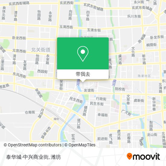 泰华城-中兴商业街地图