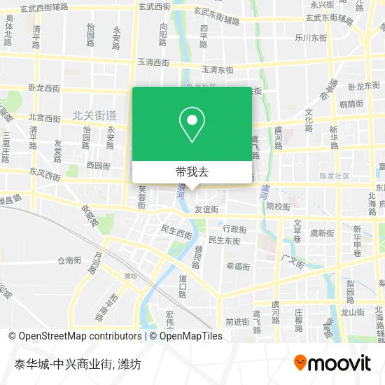 泰华城-中兴商业街地图