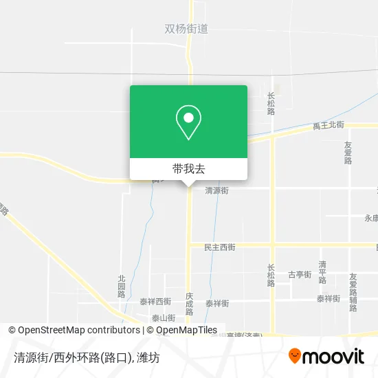 清源街/西外环路(路口)地图
