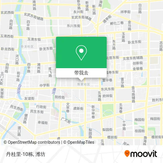 丹桂里-10栋地图