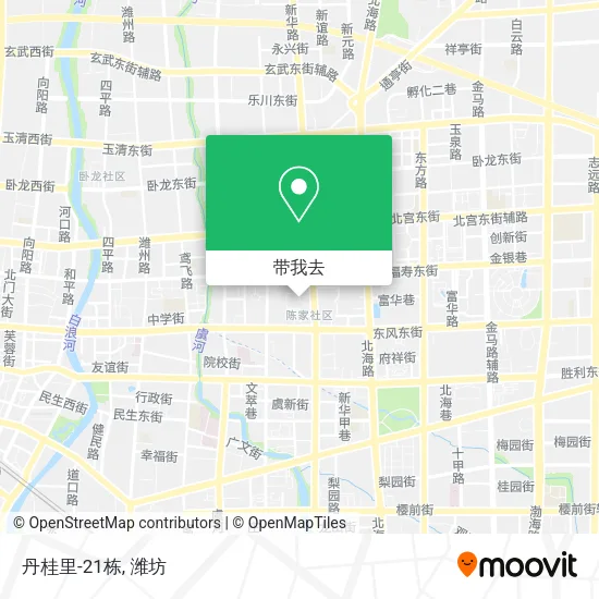 丹桂里-21栋地图