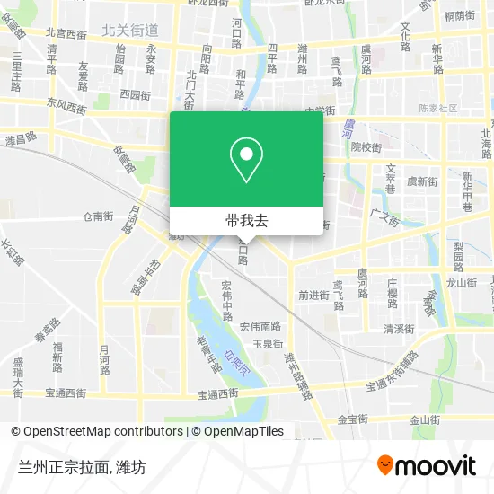 兰州正宗拉面地图