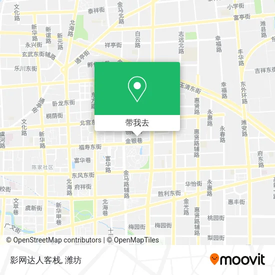 影网达人客栈地图