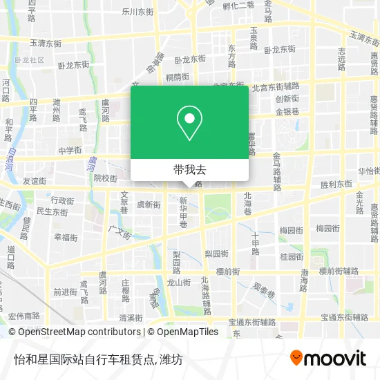 怡和星国际站自行车租赁点地图