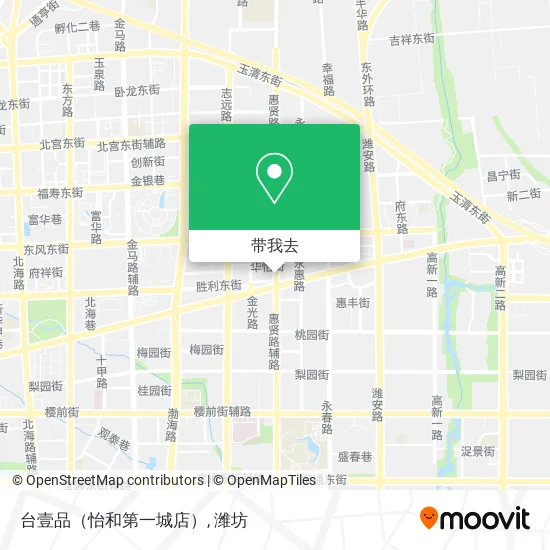 台壹品（怡和第一城店）地图