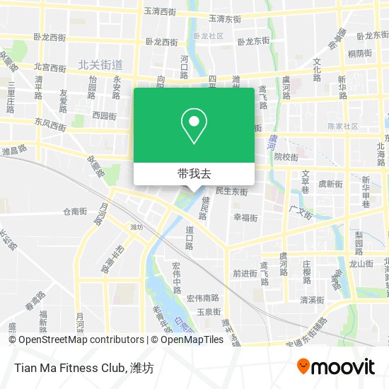 Tian Ma Fitness Club地图