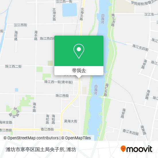 潍坊市寒亭区国土局央子所地图