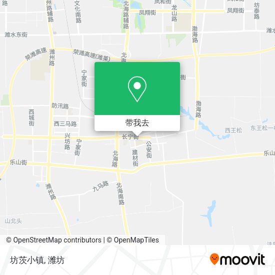 坊茨小镇地图