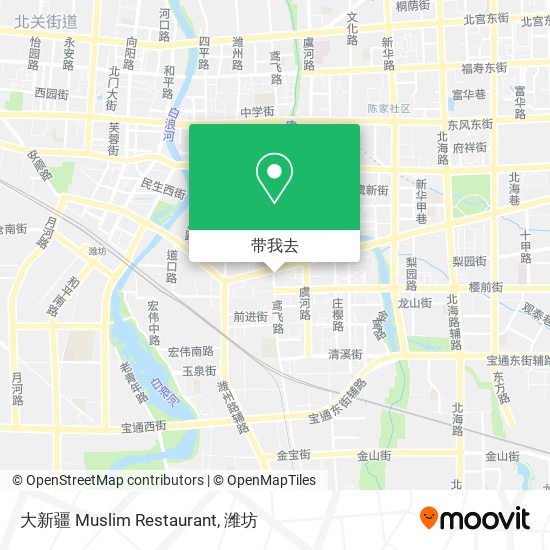 大新疆 Muslim Restaurant地图