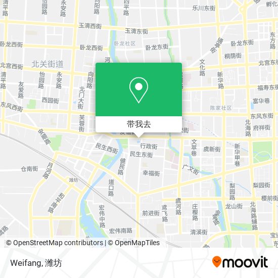 Weifang地图
