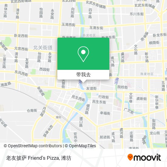 老友披萨 Friend's Pizza地图