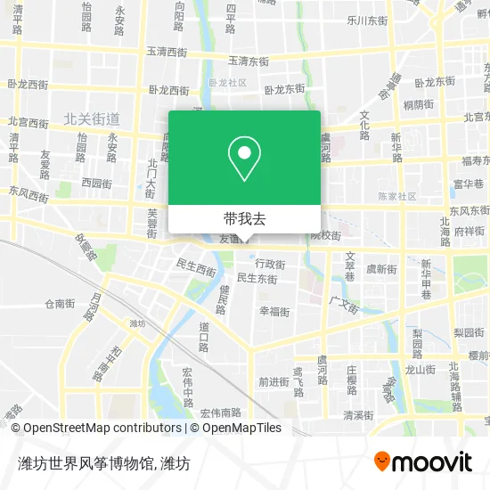 潍坊世界风筝博物馆地图