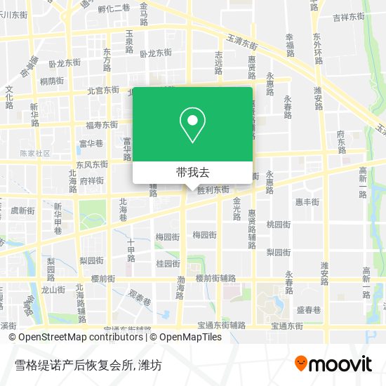 雪格缇诺产后恢复会所地图