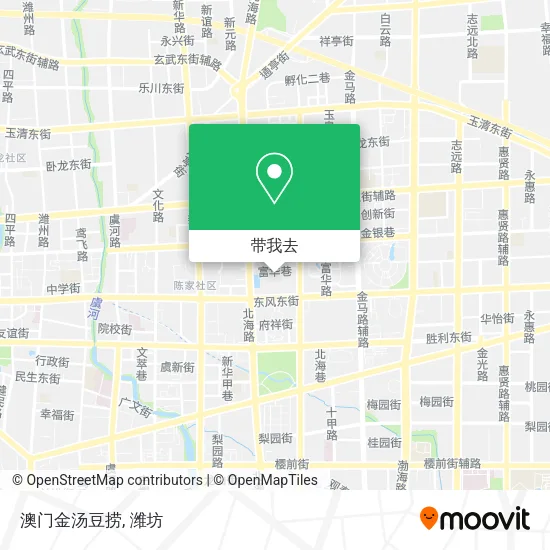 澳门金汤豆捞地图