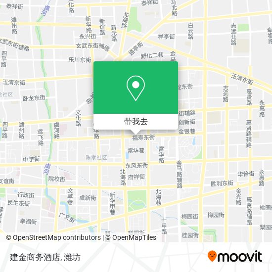 建金商务酒店地图