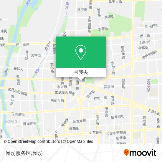 潍坊服务区地图