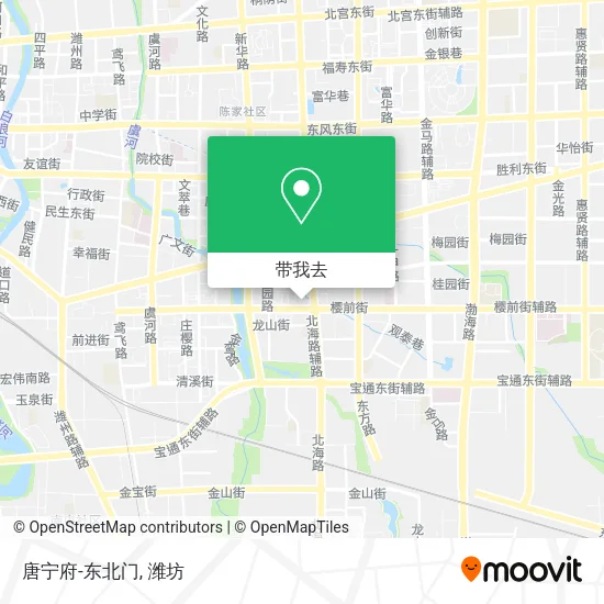 唐宁府-东北门地图